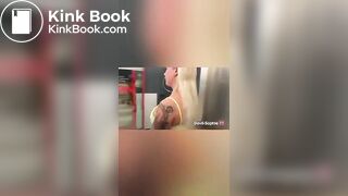 DS Blonde girl scat in elevator