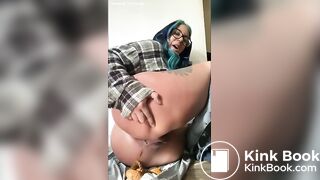 Big Shit from a nerdy girls ass