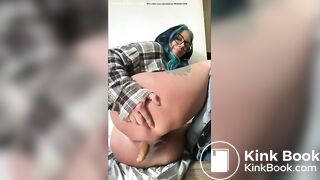 Big Shit from a nerdy girls ass