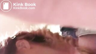 Pretty college girl pooping in the public toilet - Scat Fan Club