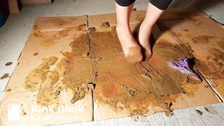 Bitch Brown Nylons Socks