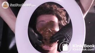 Feeding A Young Toilet Boy