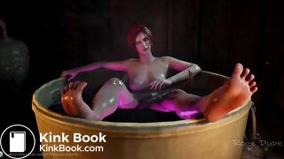 Underwater Girl Tentacle Drown