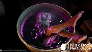 Underwater Girl Tentacle Drown