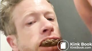 Being Fed in a Public Toilet
