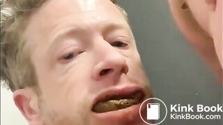 Being Fed in a Public Toilet
