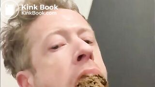Being Fed in a Public Toilet