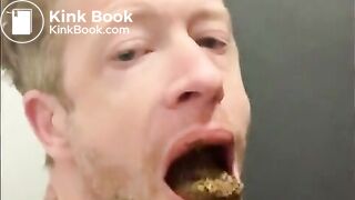Being Fed in a Public Toilet