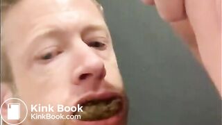 Being Fed in a Public Toilet