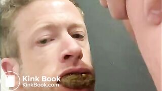 Being Fed in a Public Toilet