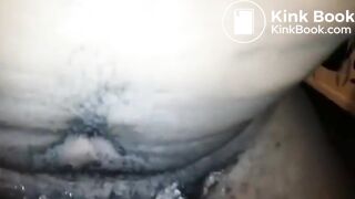 Messy Scat face fuck with black men