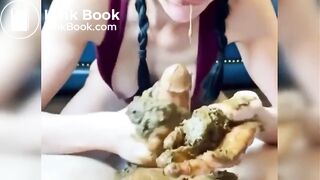 Brunette scat puke bj so hot part 2