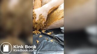 scat in bath tub with twink