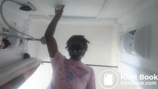 Black Twink Covers You in Shite