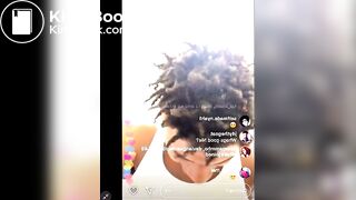 Spitting verses with his anus