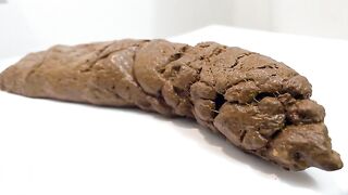 A Peaceful Shit on the Toilet Seat