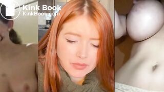 3 panel Red Head eating shit