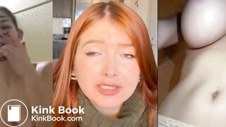 3 panel Red Head eating shit