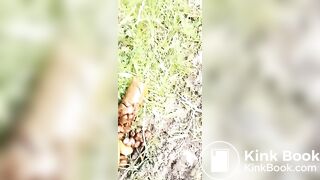 Hot Irish Bloke Squatting Taking A Shit Outdoors