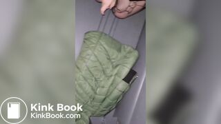 Shitting on a worthless human toilet shit whore by