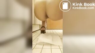 Shitting a nice big soft on the floor