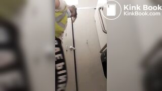 I couldn't hold my pee & shit any longer