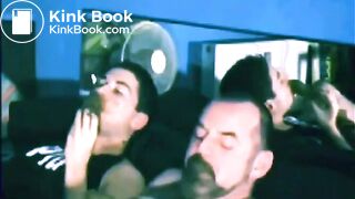 shit-kissing, shit-eating couple