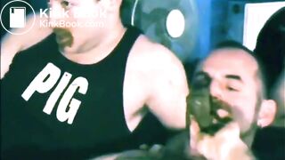 shit-kissing, shit-eating couple