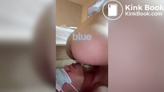 Blue is Feeding