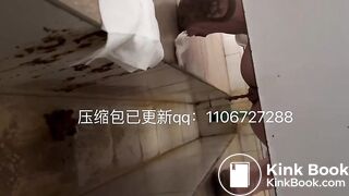 Women poop in disgusting toilets