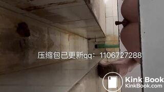 Women poop in disgusting toilets