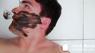 Cute Face Covered in Shit