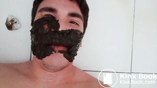 Cute Face Covered in Shit