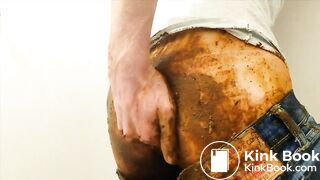 twink shits and smears in clothes