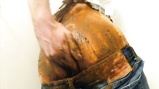 twink shits and smears in clothes