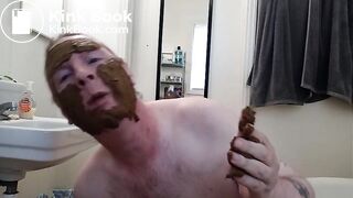 HD painal shit smear dirty talk part 2