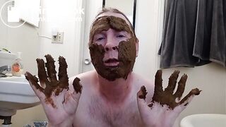 HD painal shit smear dirty talk part 2