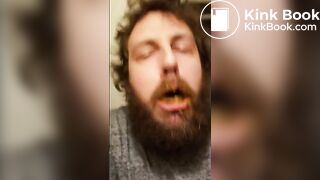 Eating shit