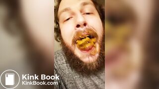 Eating shit