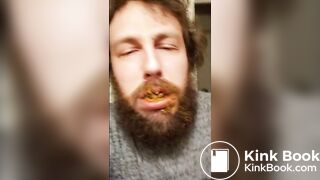Eating shit