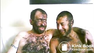 two guys loving shit