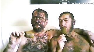 two guys loving shit