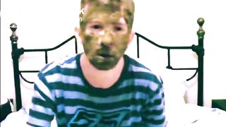 shit pig eats and swallows his shit