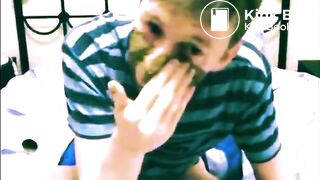 shit pig eats and swallows his shit