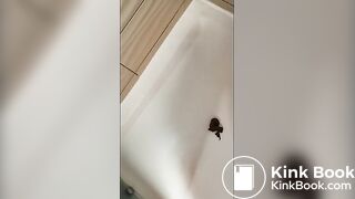 LovePoopME Smear feet and hand and cum on poop