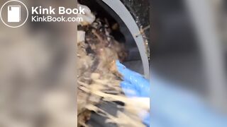 Vomit for worthless human toilet shit whore