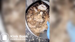 Vomit for worthless human toilet shit whore