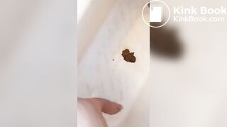 Stepping in my own fresh shit in my bathtub