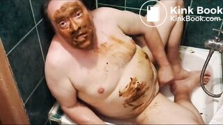 shit rags on the face