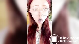 gross girl gets exposed